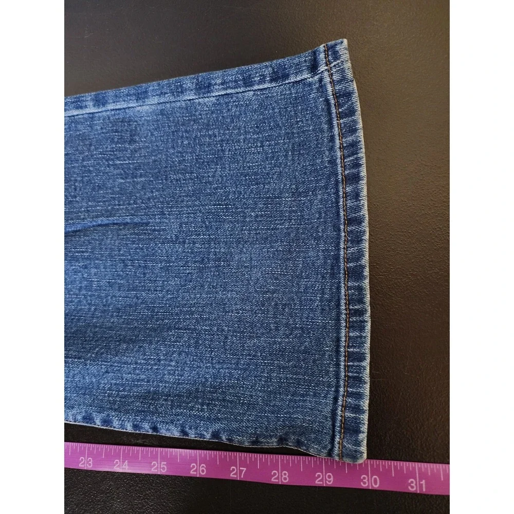 LRL Lauren Ralph Lauren Womens Size 14 Premium Jeans Classic Bootcut Denim